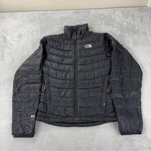 Vintage The North Face Summit Series Women Sz Medium Black Puffer 800 Down Fill